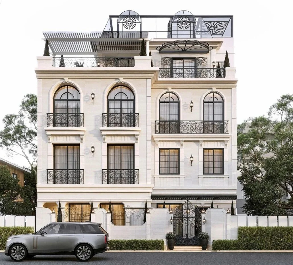 nhà phố mặt tiền 10m