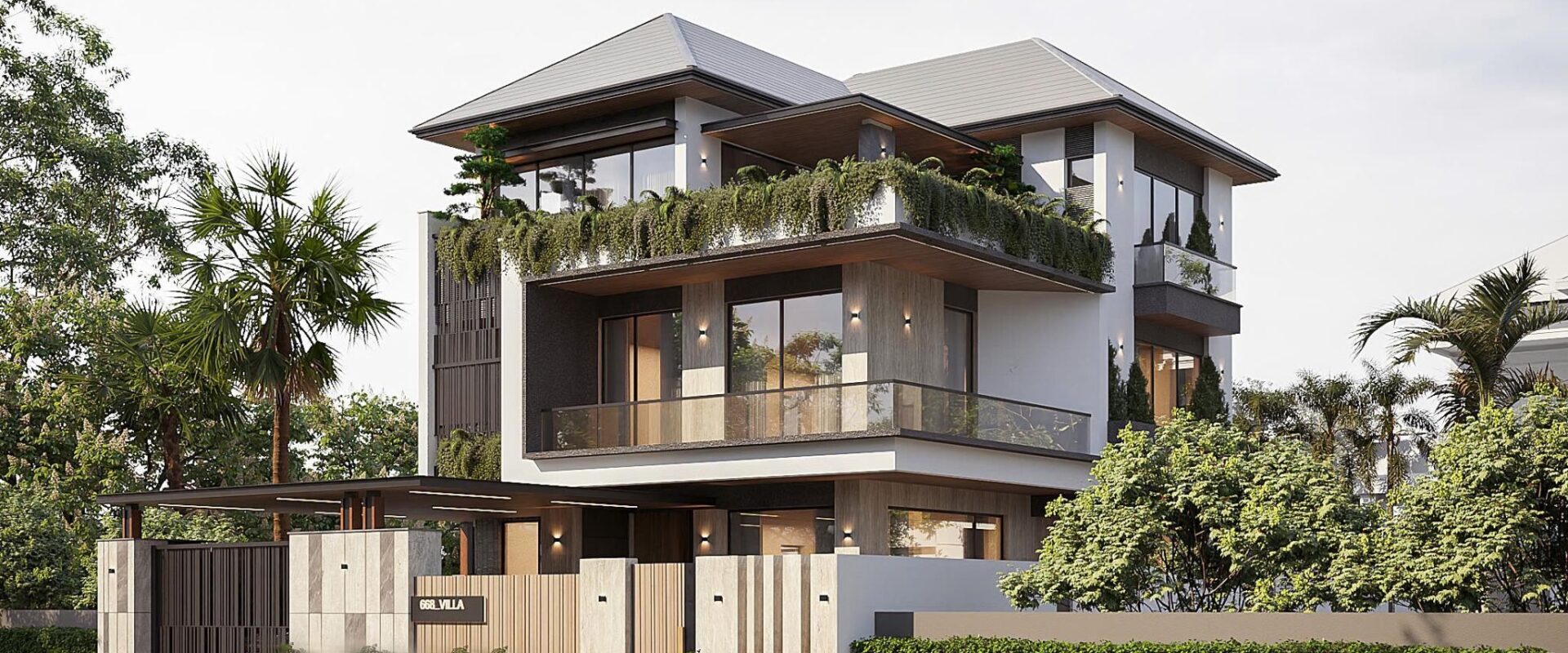Toàn cảnh Biệt thự 668_VILLA – Định nghĩa lại chuẩn sống nghỉ dưỡng thượng lưu.