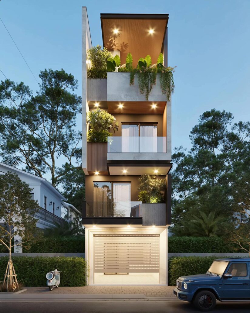Nhà phố 5*17m