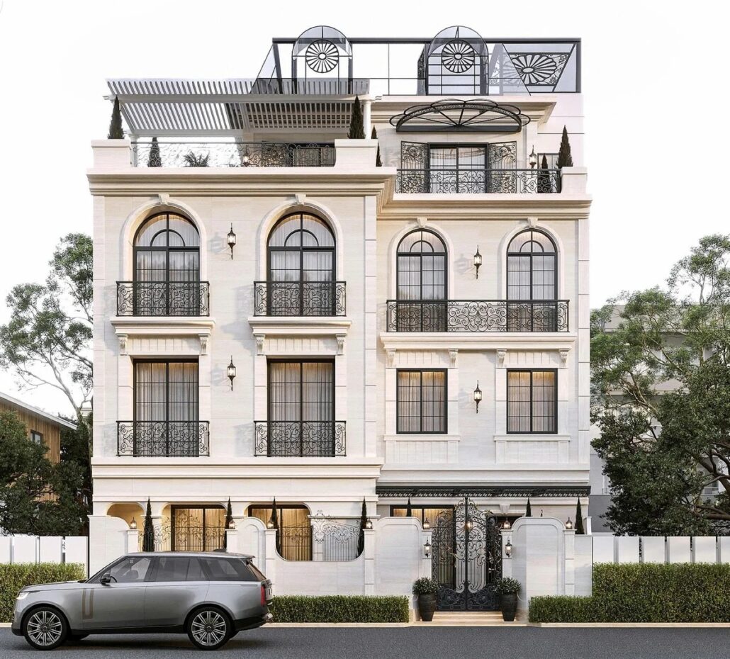 nhà phố mặt tiền 10m