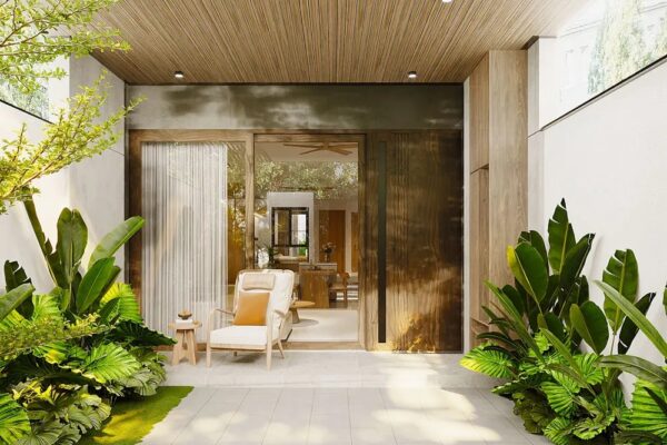 Nhà phố với sự đồng điệu giữa con người và thiên nhiên